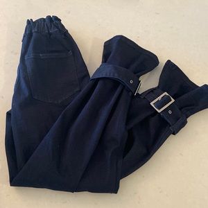 We Wore What paper bag jeans